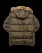 2000’s Burberry Black Label Real Fur Jacket - Brown