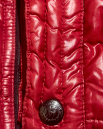 2012 RARE Burberry Black Label Real Fur Jacket - Red