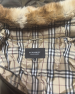 2000’s Burberry Black Label Real Fur Jacket - Brown