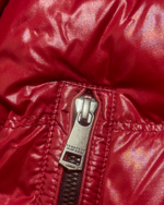 2012 RARE Burberry Black Label Real Fur Jacket - Red