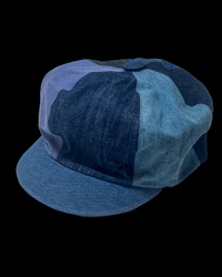 2018 Christian Dior Patchwork Denim Baker Boy Cap – Blue – Size 58