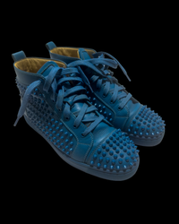Christian Louboutin Louis Spikes – Rare Blue – UK 8 / EU 42