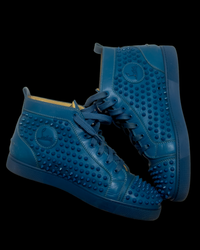 Christian Louboutin Louis Spikes – Rare Blue – UK 8 / EU 42