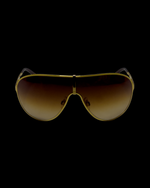 RARE Dolce & Gabbana Gold Shield Sunglasses
