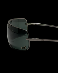 Dolce & Gabbana 2368 Black Rimless Sunglasses