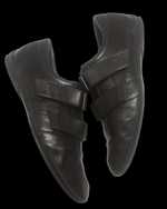 2000's Gucci Black Leather Low-Top Sneakers (Tom Ford Era) - EU 42.5 / UK 8.5