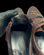 Gucci GG Monogram Leather Sneakers – Chocolate Brown – UK 8 / EU 42