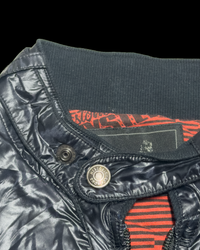 00s Hysteric Glamour Glossy Zip-Up Jacket – Black