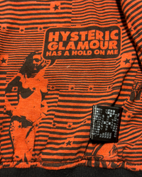 00s Hysteric Glamour Glossy Zip-Up Jacket – Black