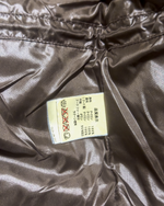 JohnBull Fur Hood Down Puffer Jacket - Metallic Brown/Gold