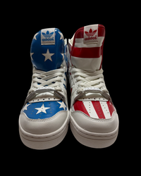 2012 RARE Adidas Originals x Jeremy Scott Wings 2.0 Stars & Stripes – UK 10.5 / EU 45