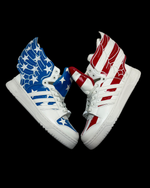 2012 RARE Adidas Originals x Jeremy Scott Wings 2.0 Stars & Stripes – UK 10.5 / EU 45