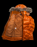 00’s Burberry Black Label 3-Way Down Jacket - Orange
