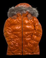 00’s Burberry Black Label 3-Way Down Jacket - Orange