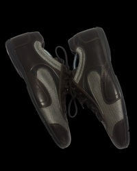 Prada Driver Shoes - Brown Suede/Silver - UK 7 / EU 41
