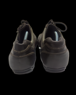Prada Driver Shoes - Brown Suede/Silver - UK 7 / EU 41
