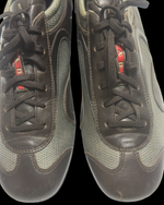 Prada Driver Shoes - Brown Suede/Silver - UK 7 / EU 41