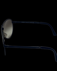 Carrera Porsche Design Folding Sunglasses 5622 42 Black