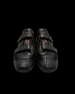 Prada Sport Linea Rossa Double Strap Trainers – Black –  UK 8 / EU 42