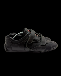 Prada Sport Linea Rossa Double Strap Trainers – Black –  UK 8 / EU 42