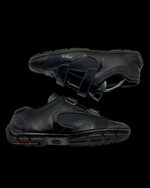 Prada Sport Linea Rossa Double Strap Trainers – Black –  UK 8 / EU 42
