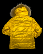 00’s Burberry Black Label 3-Way Down Jacket - Yellow